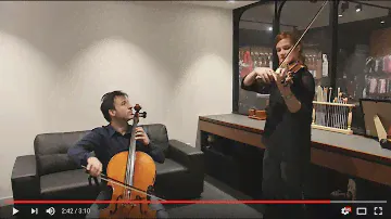 Larsen String Fitting with The Streeton Trio: Magnacore Cello & Virtuoso Violin