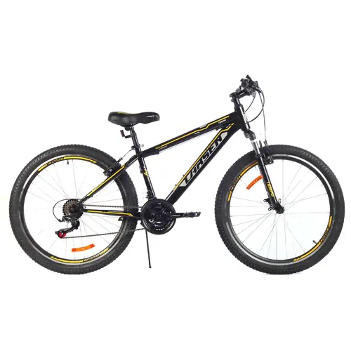 Велосипед Larsen Tempo 26" 21ск, черный/желтый 17" черный, желтый-0