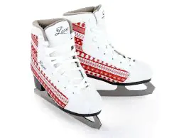 Коньки фигурные Larsen Red Flake