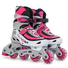 РОЛИКИ РАЗДВИЖНЫЕ LARSEN NERO PINK
