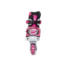 Раздвижные ролики LARSEN Nero Pink 4690222135695