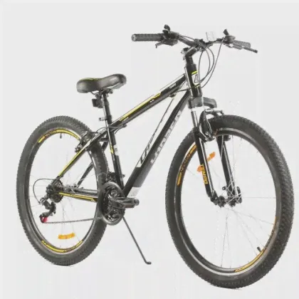 Велосипед Larsen Tempo 26" 21ск, черный/желтый 19"-0