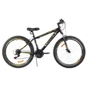 Велосипед Larsen Tempo 26" 21ск, черный/желтый 17" черный, желтый