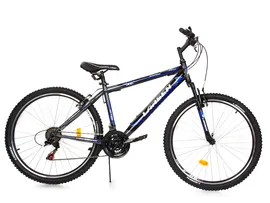 Велосипед Larsen Rapido Men 18ск, 19" 26" чёрный/серый