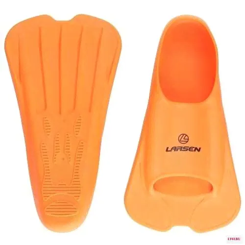 Ласты укороченные Larsen F627 оранжевый L (43-44)