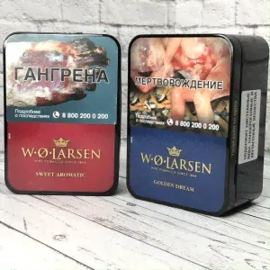 W. O. LARSEN Табак трубочный MASTERS BLEND SWEET AROMATIC 100 гр. банка (M)