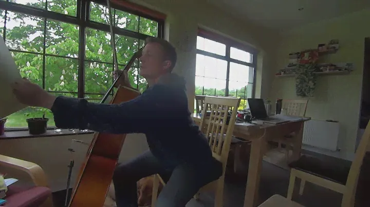 Changing cello strings (Larson Magnacore Arioso) - part II